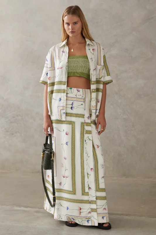 The Vola Skirt lace skirt intricate